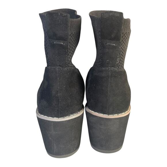 Anne Klein Women’s Black Parley Wedge Stretch Ankle Boots Size-6.5m - Picture 5 of 9